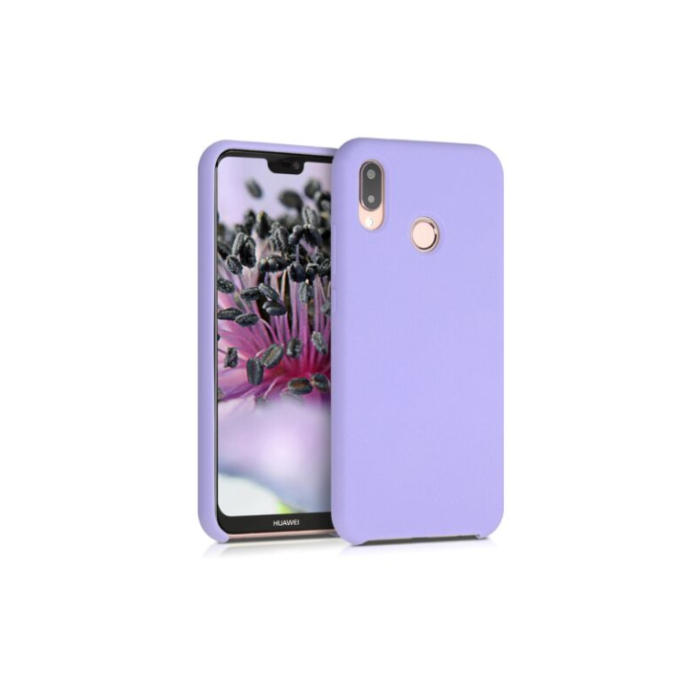 Husa pentru Huawei P20 Lite, Silicon, Mov, 45687.108