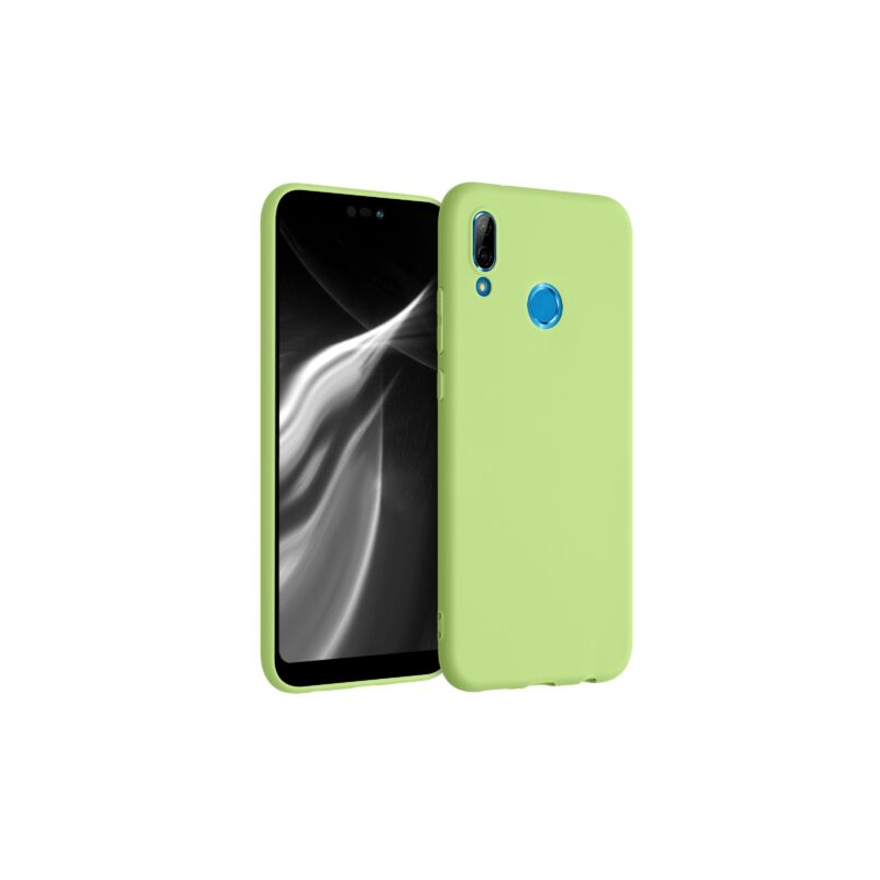 Husa pentru Huawei P20 Lite, Silicon, Verde, 44358.214 Husa pentru Huawei P20 Lite, Silicon, Verde, 44358.214