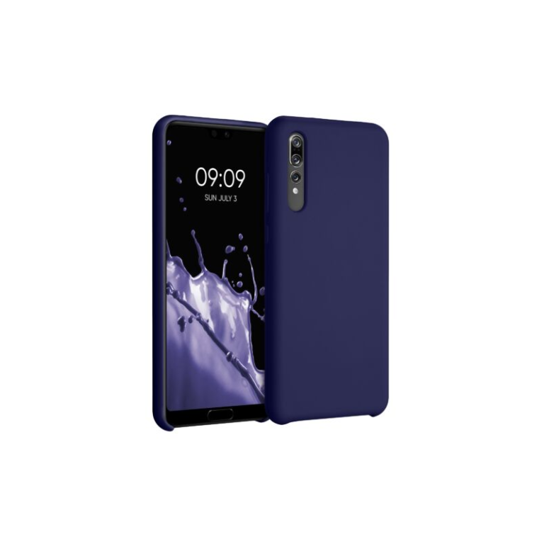 Husa pentru Huawei P20 Pro, Silicon, Albastru, 47706.182