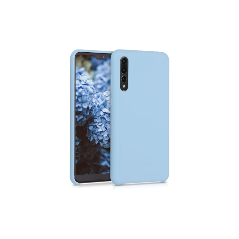 Husa pentru Huawei P20 Pro, Silicon, Albastru, 47706.161