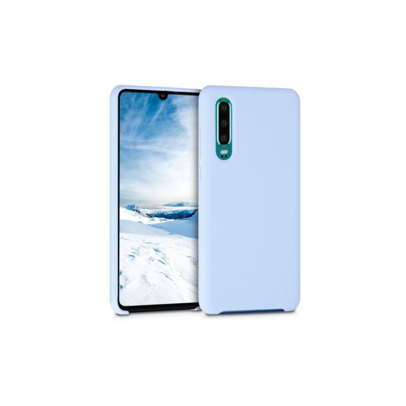 Husa pentru Huawei P30, Silicon, Albastru, 47414.58 Husa pentru Huawei P30, Silicon, Albastru, 47414.58