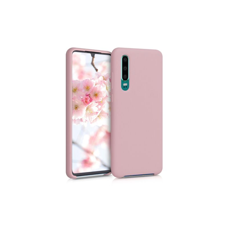 Husa pentru Huawei P30, Silicon, Rose Gold, 47414.156 Husa pentru Huawei P30, Silicon, Rose Gold, 47414.156