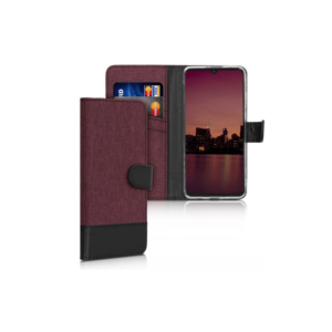 Husa pentru Huawei P30 Lite, Textil, Rosu, 47502.05 Husa pentru Huawei P30 Lite, Textil, Rosu, 47502.05