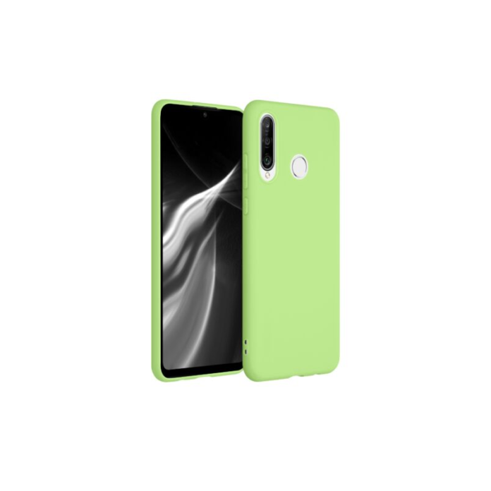 Husa pentru Huawei P30 Lite, Silicon, Verde, 47499.214 Husa pentru Huawei P30 Lite, Silicon, Verde, 47499.214