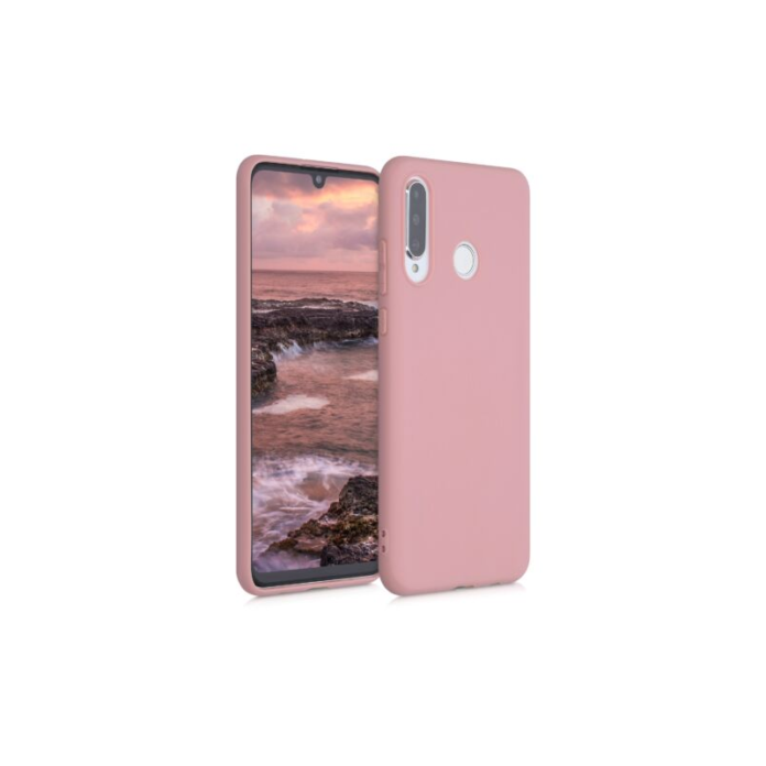 Husa pentru Huawei P30 Lite, Silicon, Roz, 47499.193