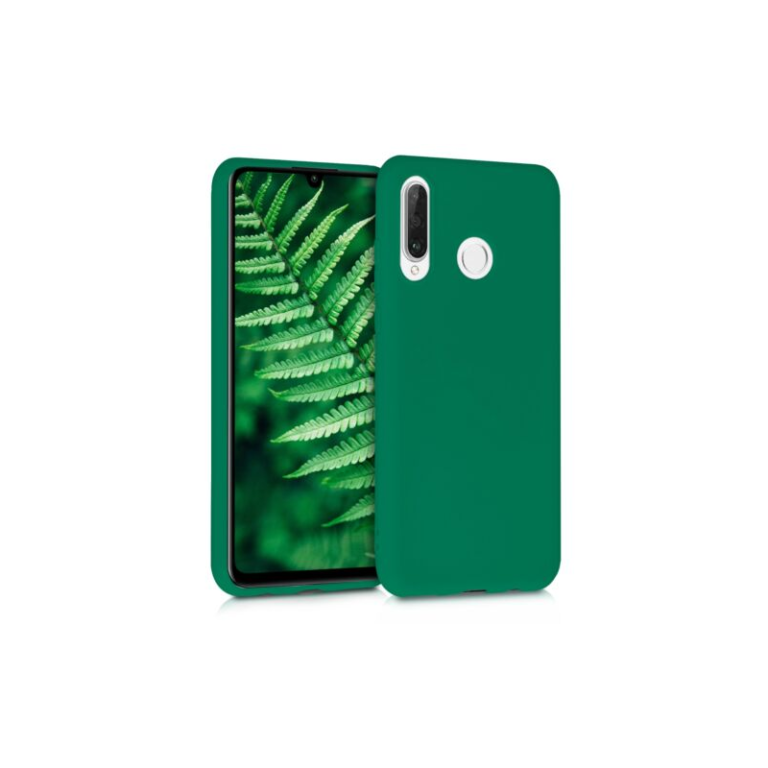 Husa pentru Huawei P30 Lite, Silicon, Verde, 47499.142
