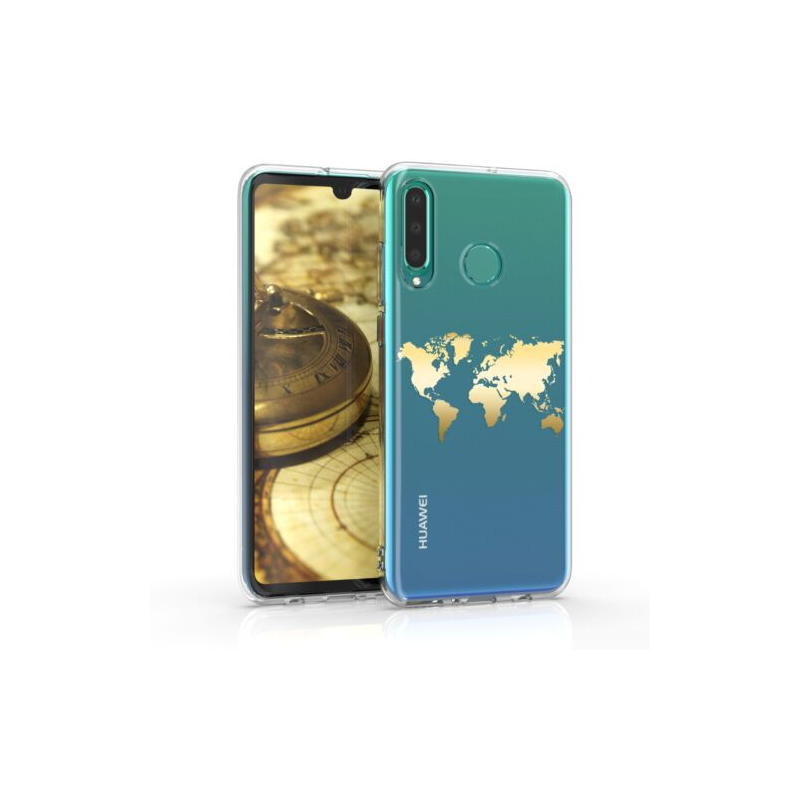 Husa pentru Huawei P30 Lite, Silicon, Gold, 47501.03 Husa pentru Huawei P30 Lite, Silicon, Gold, 47501.03