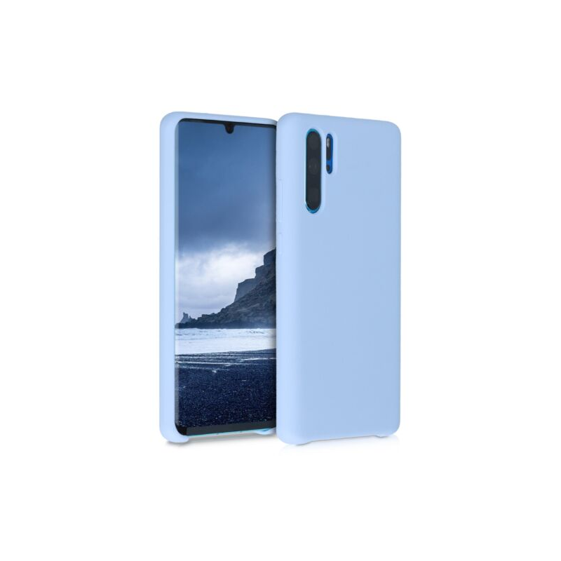 Husa pentru Huawei P30 Pro, Silicon, Albastru, 47423.58 Husa pentru Huawei P30 Pro, Silicon, Albastru, 47423.58