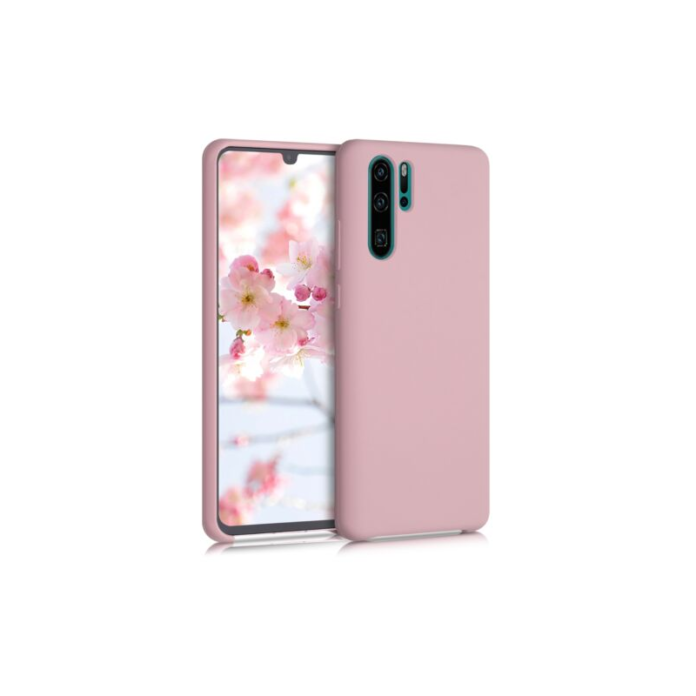 Husa pentru Huawei P30 Pro, Silicon, Rose Gold, 47423.156 Husa pentru Huawei P30 Pro, Silicon, Rose Gold, 47423.156