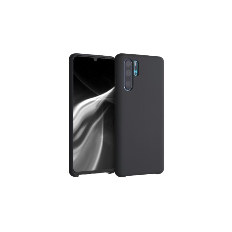Husa pentru Huawei P30 Pro, Silicon, Negru, 47423.47 Husa pentru Huawei P30 Pro, Silicon, Negru, 47423.47