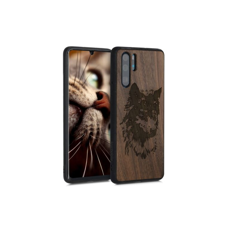 Husa pentru Huawei P30 Pro, Lemn, Maro, 47425.10 Husa pentru Huawei P30 Pro, Lemn, Maro, 47425.10