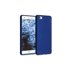 Husa pentru Huawei P8 Lite, Silicon, Albastru, 40471.64 Husa pentru Huawei P8 Lite, Silicon, Albastru, 40471.64