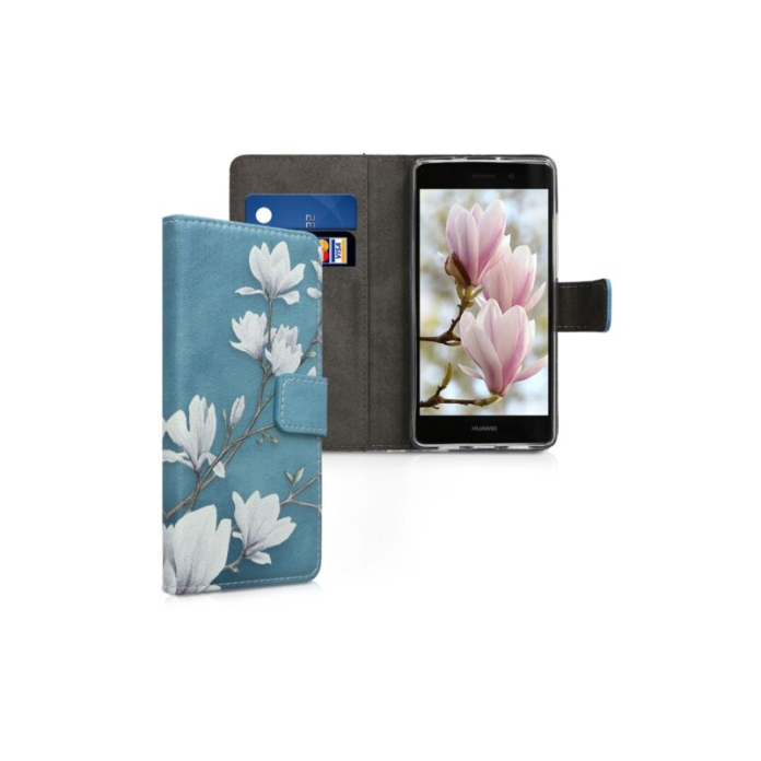 Husa pentru Huawei P8 Lite, Piele ecologica, Multicolor, 33105.18 Husa pentru Huawei P8 Lite, Piele ecologica, Multicolor, 33105.18
