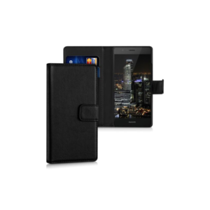 Husa pentru Huawei P9 Lite, Piele ecologica, Negru, 38039.01 Husa pentru Huawei P9 Lite, Piele ecologica, Negru, 38039.01