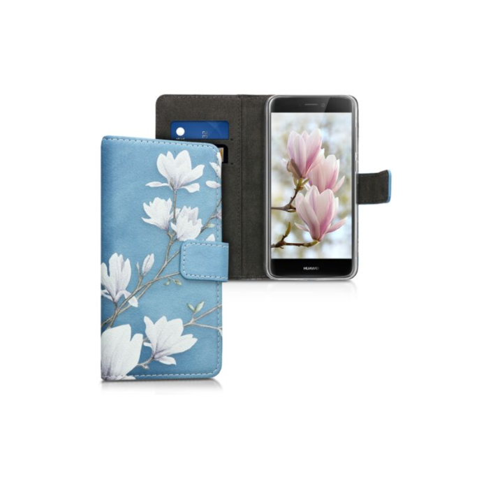 Husa pentru Huawei P9 Lite (2017), Piele ecologica, Multicolor, 40891.12