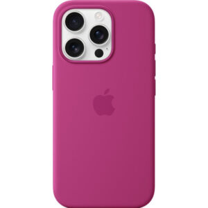 Husa de protectie Apple cu MagSafe pentru iPhone 16 Pro, Silicon, Fuchsia Husa de protectie Apple cu MagSafe pentru iPhone 16 Pro, Silicon, Fuchsia
