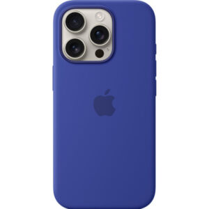 Husa de protectie Apple cu MagSafe pentru iPhone 16 Pro, Silicon, Ultramarine Husa de protectie Apple cu MagSafe pentru iPhone 16 Pro, Silicon, Ultramarine