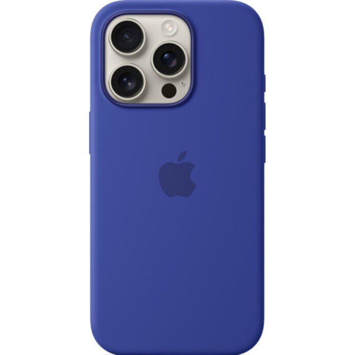 Husa de protectie Apple cu MagSafe pentru iPhone 16 Pro, Silicon, Ultramarine Husa de protectie Apple cu MagSafe pentru iPhone 16 Pro, Silicon, Ultramarine