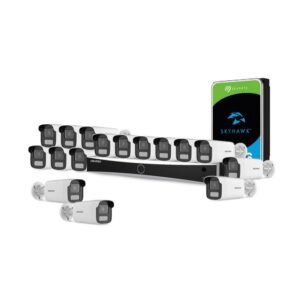 Sistem supraveghere IP exterior complet HikVision KIT-HIK-C16EXT2MP-CV50M-A-POE, 16 camere, 2 MP, 4 mm, IR/lumina alba 50 m, microfon, PoE, HDD 6TB Sistem supraveghere IP exterior complet HikVision KIT-HIK-C16EXT2MP-CV50M-A-POE, 16 camere, 2 MP, 4 mm, IR/lumina alba 50 m, microfon, PoE, HDD 6TB