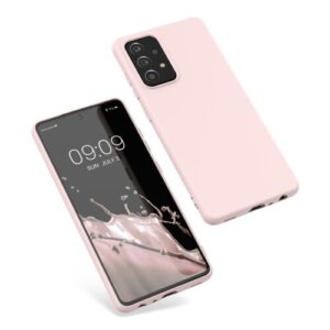 Husa Kwmobile pentru Samsung Galaxy A52/Galaxy A52 5G/Galaxy A52s 5G, Silicon, Roz, 54346.225 Husa Kwmobile pentru Samsung Galaxy A52/Galaxy A52 5G/Galaxy A52s 5G, Silicon, Roz, 54346.225