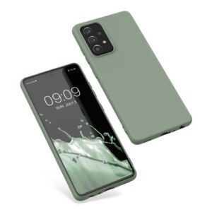 Husa Kwmobile pentru Samsung Galaxy A52/Galaxy A52 5G/Galaxy A52s 5G, Silicon, Verde, 54346.172 Husa Kwmobile pentru Samsung Galaxy A52/Galaxy A52 5G/Galaxy A52s 5G, Silicon, Verde, 54346.172