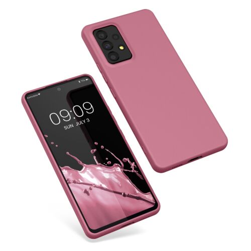Husa Kwmobile pentru Samsung Galaxy A53 5G, Silicon, Violet, 57808.167