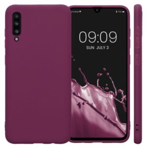Husa Kwmobile pentru Samsung Galaxy A70, Silicon, Violet, 48427.187 Husa Kwmobile pentru Samsung Galaxy A70, Silicon, Violet, 48427.187