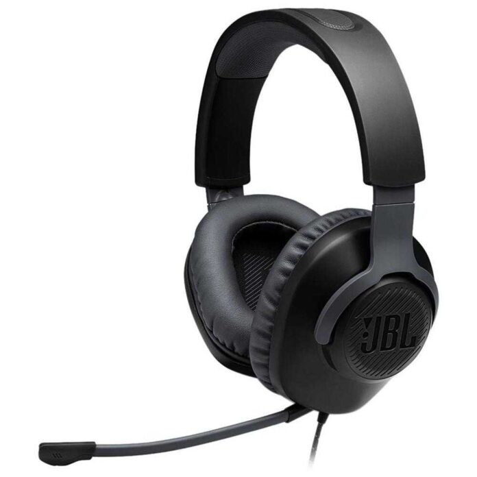Casti Gaming cu microfon JBL Quantum 100, Alb Casti Gaming cu microfon JBL Quantum 100, Alb