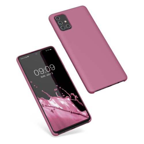 Husa Kwmobile pentru Samsung Galaxy A71, Silicon, Violet, 51209.167