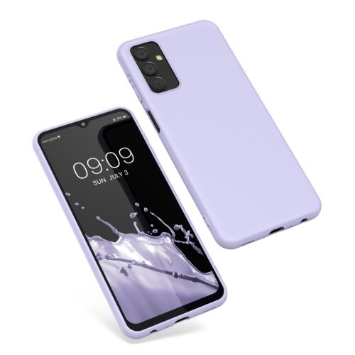 Husa Kwmobile pentru Samsung Galaxy M23 5G, Silicon, Mov, 57802.108