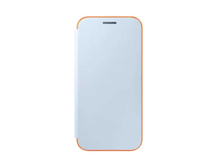 Husa Samsung Neon Flip Cover pentru Galaxy A3 2017 (A320) Albastru