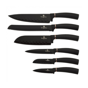 Set de cutite 6 piese Black Rose Collection BH 2337 Set de cutite 6 piese Black Rose Collection BH 2337