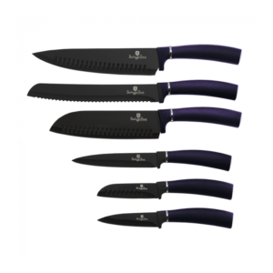 Set de cutite 6 piese Purple Berlinger Haus BH 2559 Set de cutite 6 piese Purple Berlinger Haus BH 2559