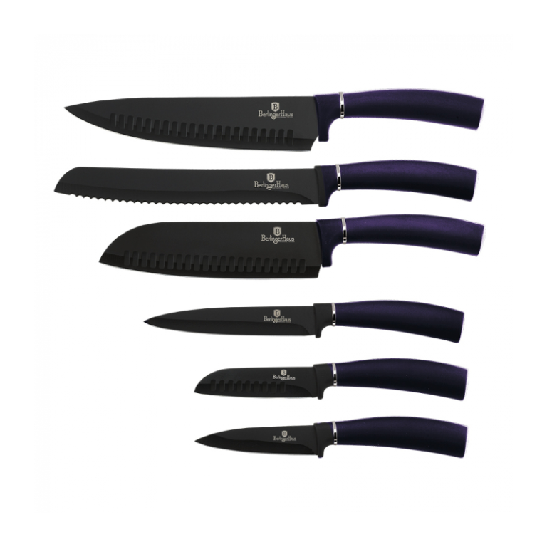 Set de cutite 6 piese Purple Berlinger Haus BH 2559
