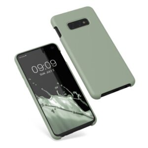Husa Kwmobile pentru Samsung Galaxy S10e, Silicon, Verde, 47944.172 Husa Kwmobile pentru Samsung Galaxy S10e, Silicon, Verde, 47944.172