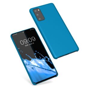 Husa Kwmobile pentru Samsung Galaxy S20 FE, Silicon, Albastru, 53605.224 Husa Kwmobile pentru Samsung Galaxy S20 FE, Silicon, Albastru, 53605.224