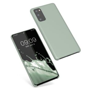 Husa Kwmobile pentru Samsung Galaxy S20 FE, Silicon, Verde, 53605.172 Husa Kwmobile pentru Samsung Galaxy S20 FE, Silicon, Verde, 53605.172