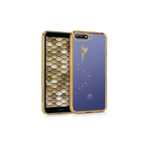 Husa pentru Huawei Y6 (2018), Silicon, Gold, 45286.01 Husa pentru Huawei Y6 (2018), Silicon, Gold, 45286.01