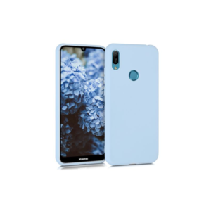 Husa pentru Huawei Y6 (2019), Silicon, Albastru, 48122.58 Husa pentru Huawei Y6 (2019), Silicon, Albastru, 48122.58