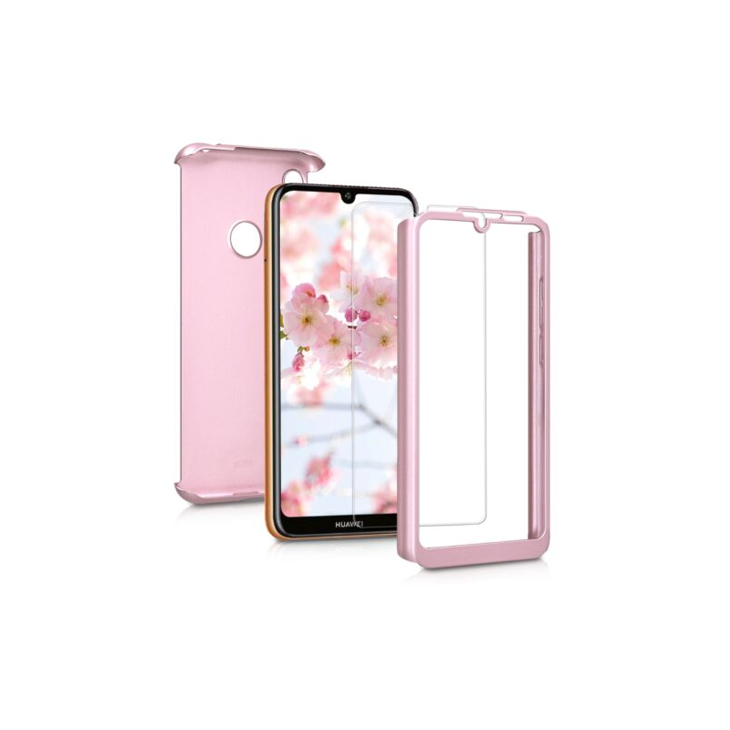 Husa pentru Huawei Y6 (2019), Policarbonat, Rose Gold, 48128.31 Husa pentru Huawei Y6 (2019), Policarbonat, Rose Gold, 48128.31