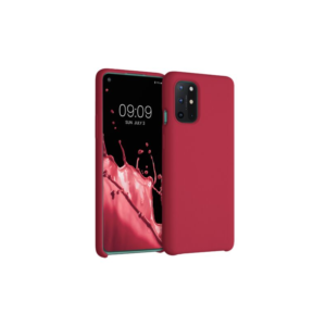 Husa Kwmobile pentru OnePlus 8T, Silicon, Rosu, 53683.229 Husa Kwmobile pentru OnePlus 8T, Silicon, Rosu, 53683.229