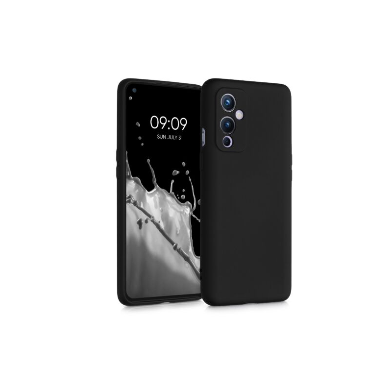 Husa pentru OnePlus 9, Silicon, Negru, 55348.47, Kwmobile Husa pentru OnePlus 9, Silicon, Negru, 55348.47, Kwmobile