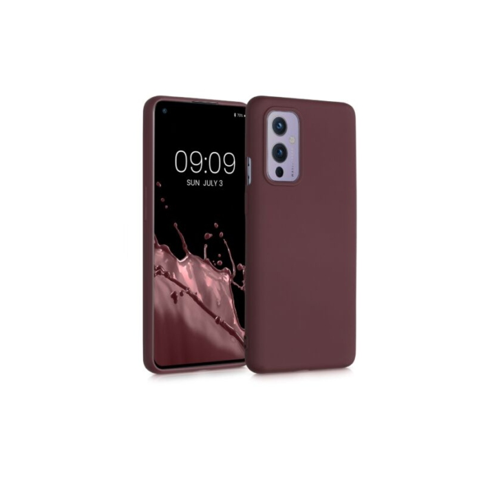 Husa pentru OnePlus 9, Silicon, Violet, 55348.190, Kwmobile Husa pentru OnePlus 9, Silicon, Violet, 55348.190, Kwmobile