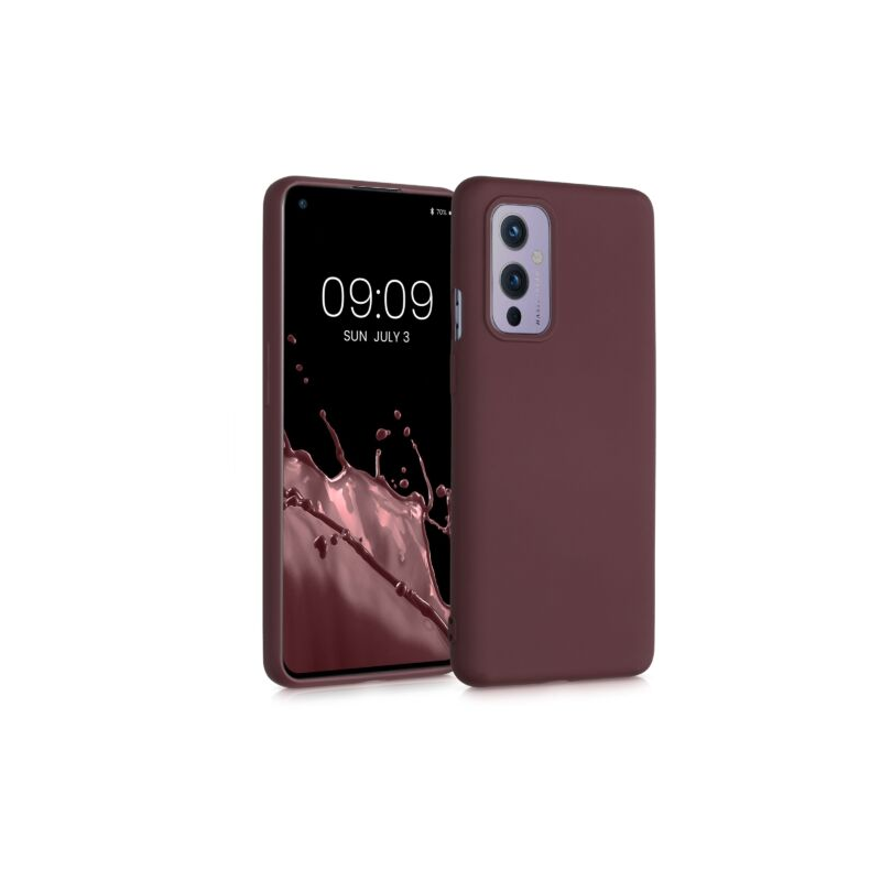 Husa pentru OnePlus 9, Silicon, Violet, 55348.190, Kwmobile Husa pentru OnePlus 9, Silicon, Violet, 55348.190, Kwmobile