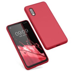 Husa Kwmobile pentru Samsung Galaxy Xcover Pro, Silicon, Rosu, 53154.208 Husa Kwmobile pentru Samsung Galaxy Xcover Pro, Silicon, Rosu, 53154.208