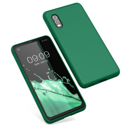 Husa Kwmobile pentru Samsung Galaxy Xcover Pro, Silicon, Verde, 53154.227 Husa Kwmobile pentru Samsung Galaxy Xcover Pro, Silicon, Verde, 53154.227