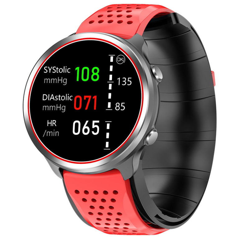 Smartwatch iSEN Watch P30, IP67, Negru/Maro