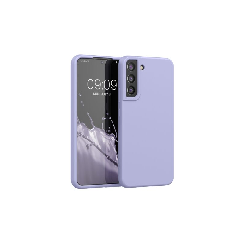 Husa Kwmobile pentru Samsung Galaxy S22 Plus, Silicon, Mov, 56761.139 Husa Kwmobile pentru Samsung Galaxy S22 Plus, Silicon, Mov, 56761.139