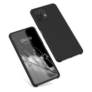 Husa Kwmobile pentru Xiaomi Mi 11 Lite 5G/11 Lite 5G NE, Silicon, Negru, 54730.01 Husa Kwmobile pentru Xiaomi Mi 11 Lite 5G/11 Lite 5G NE, Silicon, Negru, 54730.01