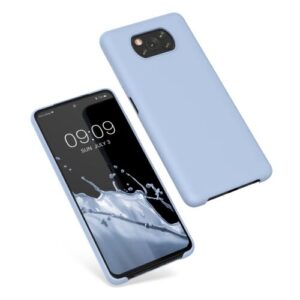 Husa Kwmobile pentru Xiaomi Poco X3 NFC/Poco X3 Pro, Silicon, Albastru, 54345.58 Husa Kwmobile pentru Xiaomi Poco X3 NFC/Poco X3 Pro, Silicon, Albastru, 54345.58
